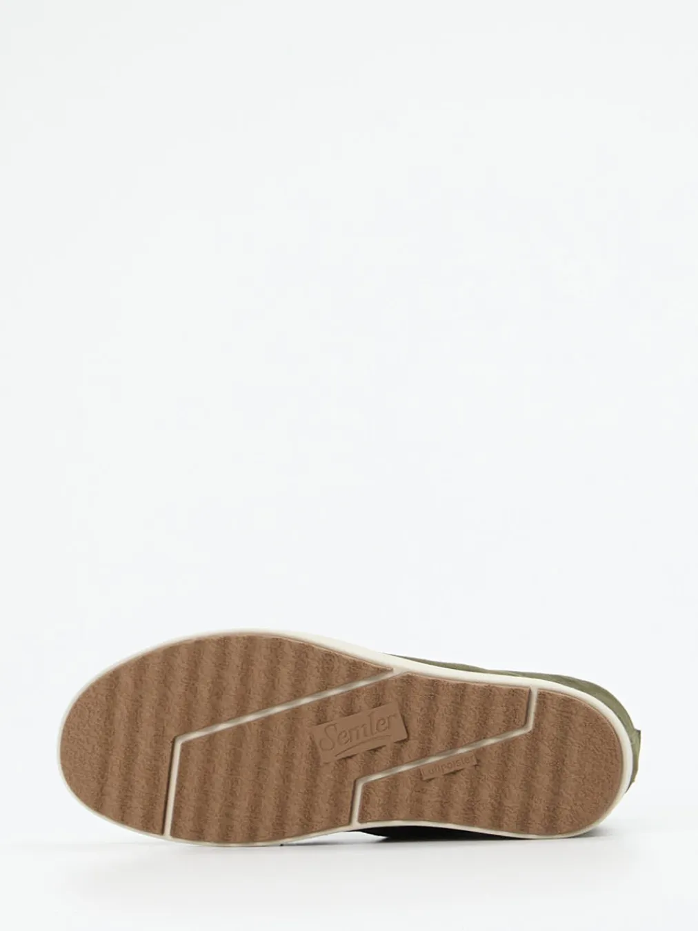 – High-Top Schnürstiefelette aus Veloursleder-Semler