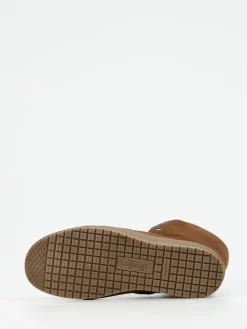 – Keilstiefelette aus Veloursleder-Semler