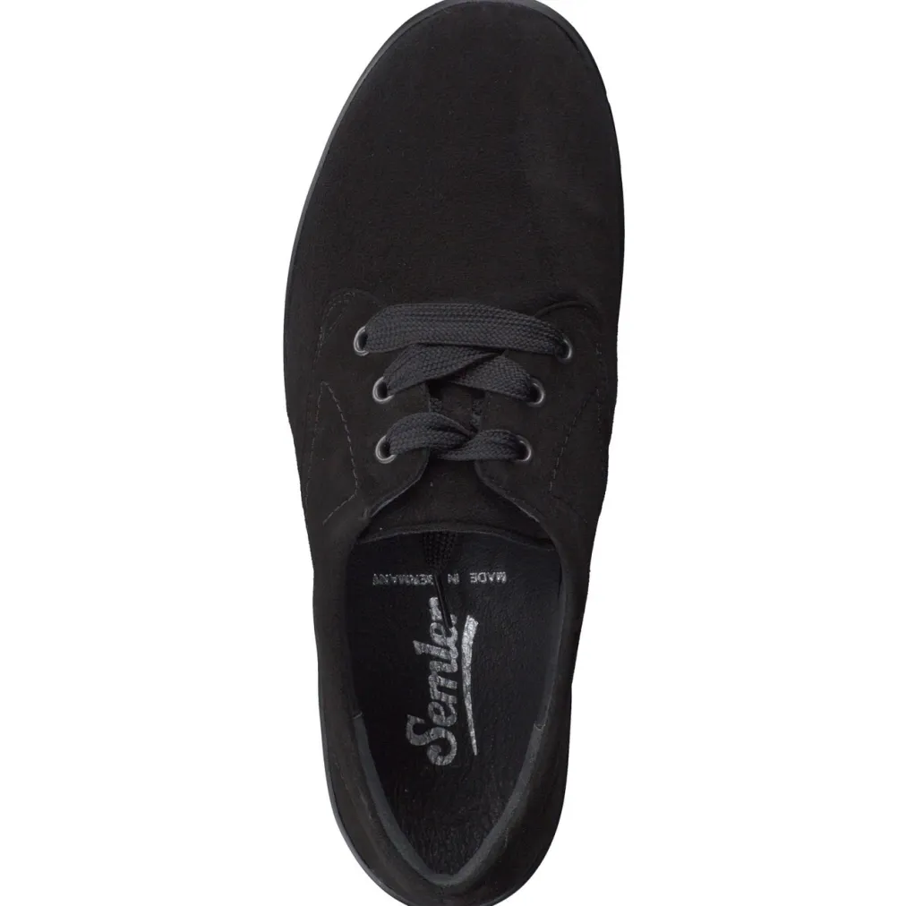 – Komfort-Halbschuh aus Veloursleder-Semler Discount