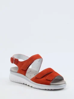 – Komfortsandale aus Veloursleder-Semler