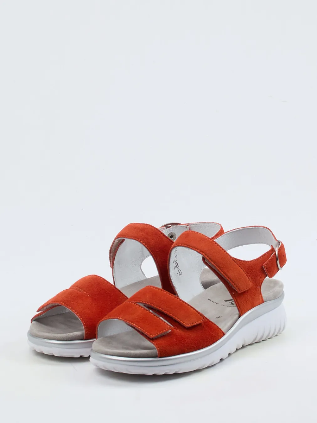 – Komfortsandale aus Veloursleder-Semler