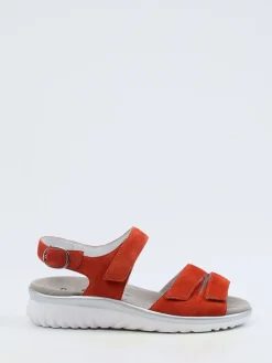 – Komfortsandale aus Veloursleder-Semler