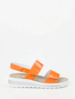 – Komfortsandale aus Lackleder-Semler Clearance