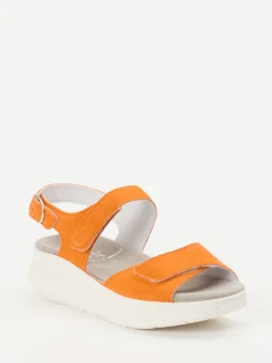 – Komfortsandale aus Veloursleder-Semler Hot