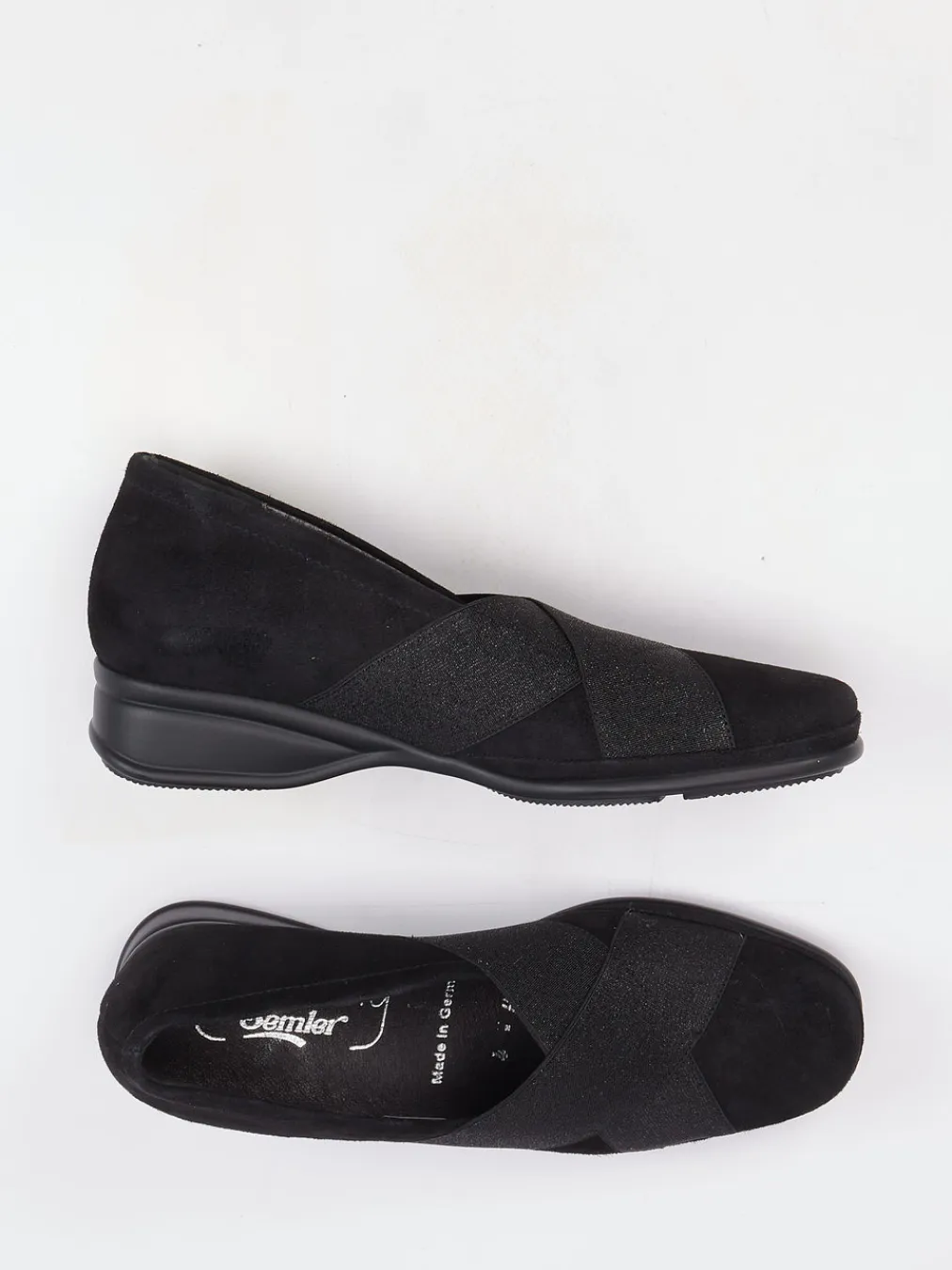 – Komfort-Slipper aus Veloursleder-Semler Clearance