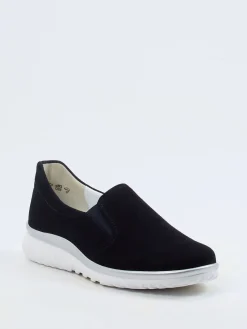 – Komfort-Slipper aus Veloursleder-Semler Hot