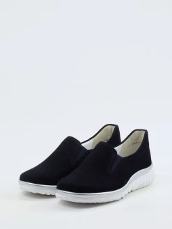 – Komfort-Slipper aus Veloursleder-Semler Hot