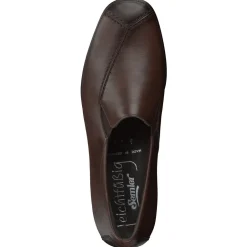 – Komfort-Slipper aus Kalbleder Dunkel-Semler Online