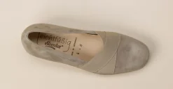 – Komfort-Slipper aus Metallicleder-Semler Best