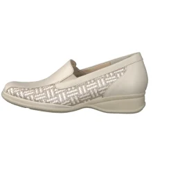 – Komfort-Slipper aus Kalbleder Flechtoptik-Semler Discount