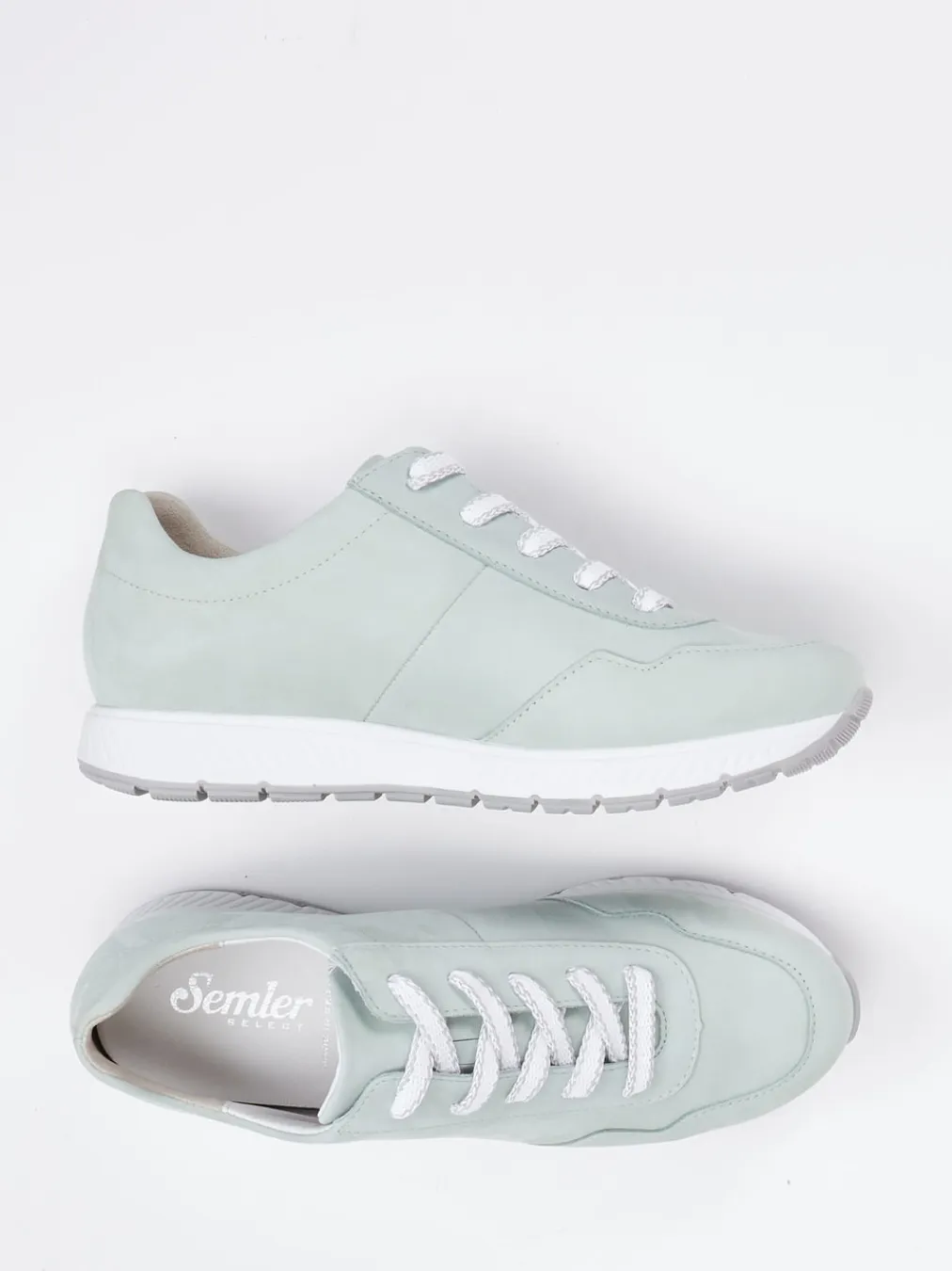 – Komfort-Sneaker aus Nubukleder mint-Semler Clearance