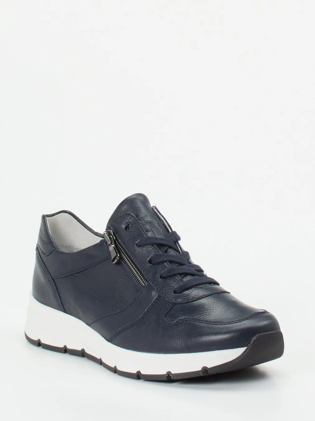 – Komfort-Sneaker aus Kalbleder dunkel-Semler Best