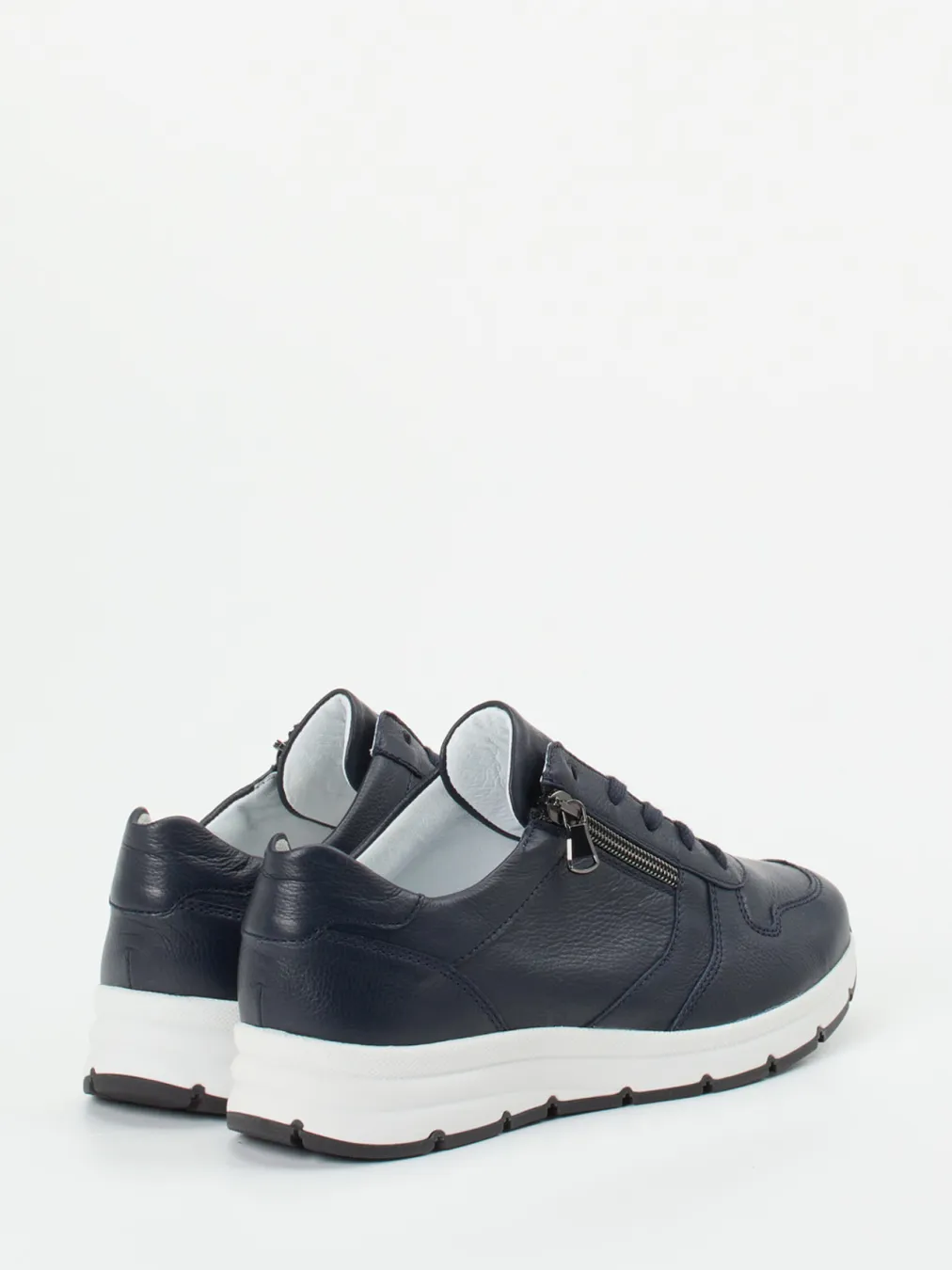 – Komfort-Sneaker aus Kalbleder dunkel-Semler Best