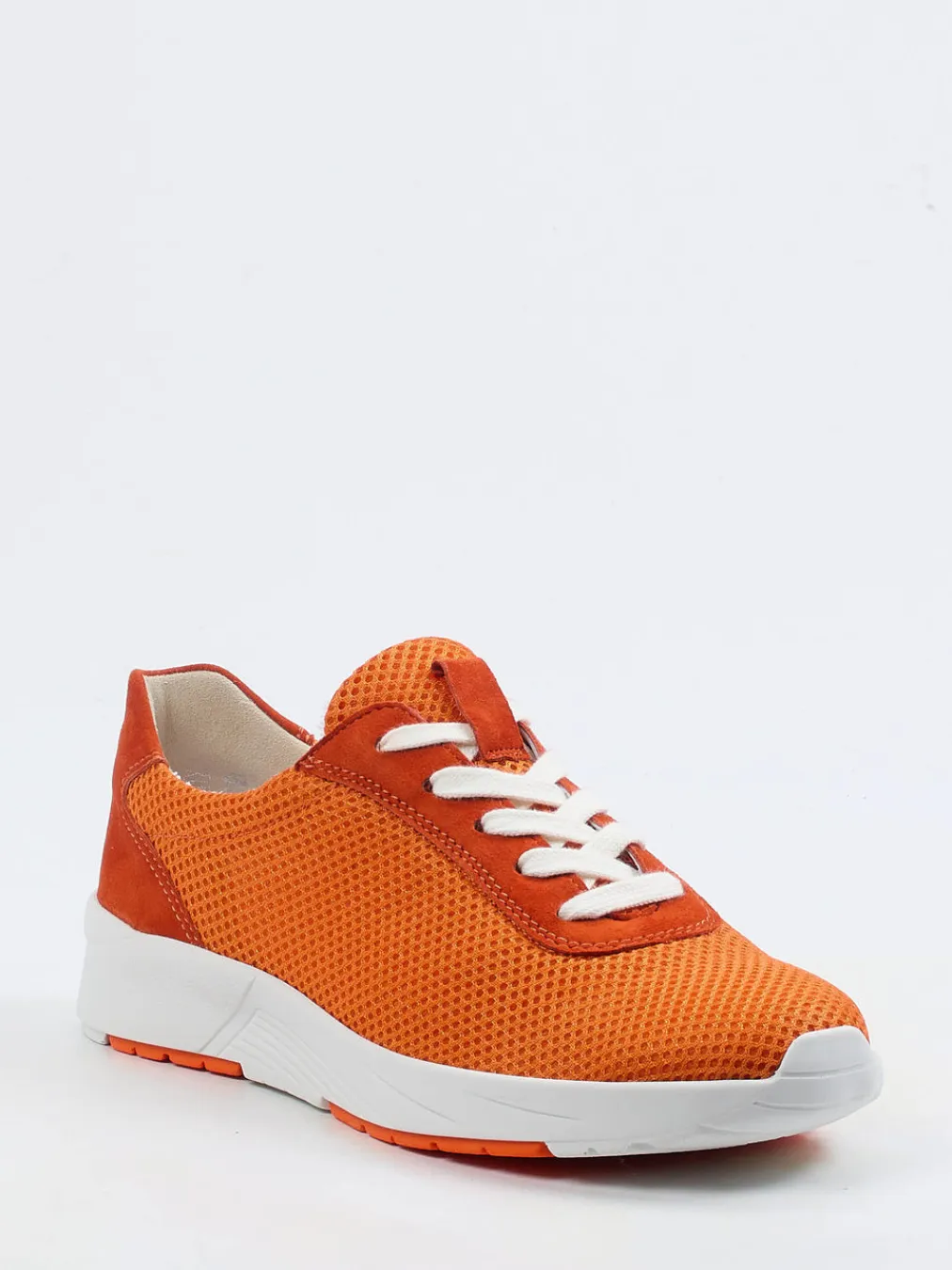 – Komfort-Sneaker aus Mesh und Veloursleder-Semler Online