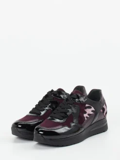 – Komfort-Sneaker aus Lackleder in Brombeer-Semler Clearance