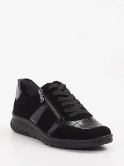 – Komfort-Sneaker aus Leder-Semler New