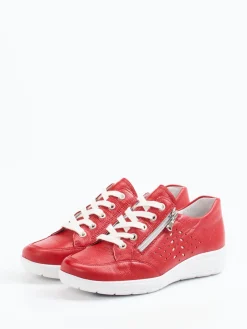 – Komfort-Sneaker aus Kalbleder in-Semler Clearance