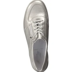 – Komfort-Sneaker aus Metallicleder-Semler Best