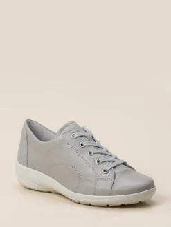 – Komfort-Sneaker aus Kalbleder hell-Semler Clearance