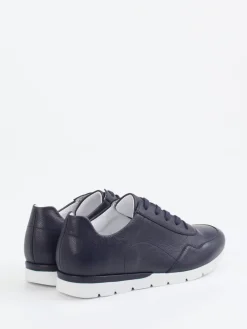 – Komfort-Sneaker aus Kalbleder Dunkel-Semler Outlet