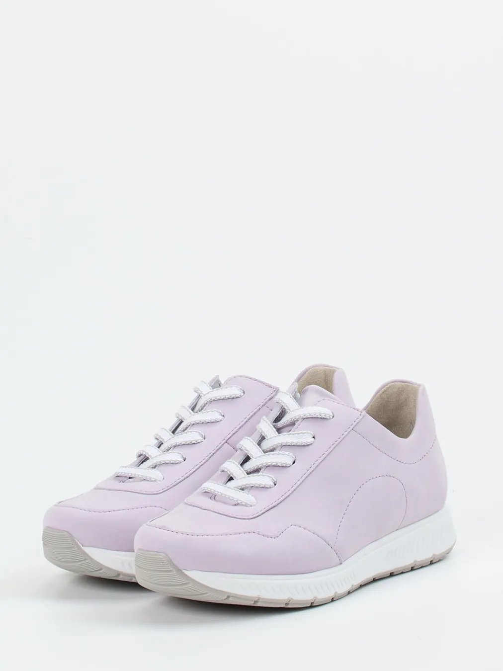 – Komfort-Sneaker aus Nubukleder Flieder-Semler Best