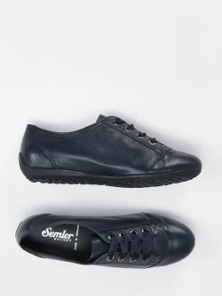 – Komfort-Sneaker aus Kalbleder Dunkel-Semler New