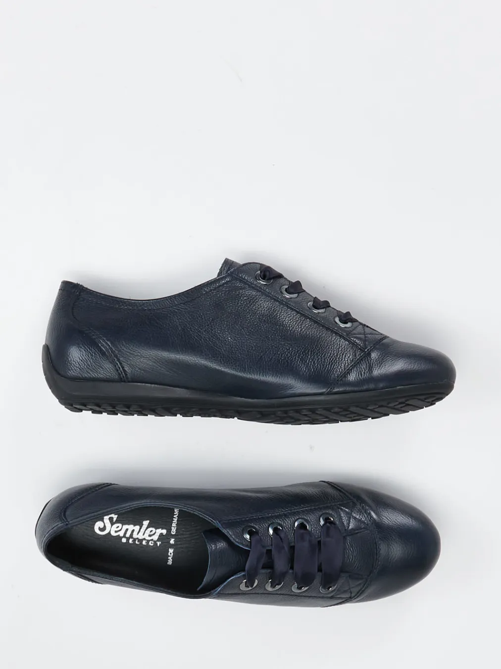 – Komfort-Sneaker aus Kalbleder Dunkel-Semler New