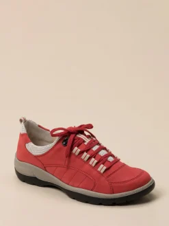 – Komfort-Sneaker aus Nubukleder Tomaten-Semler Outlet