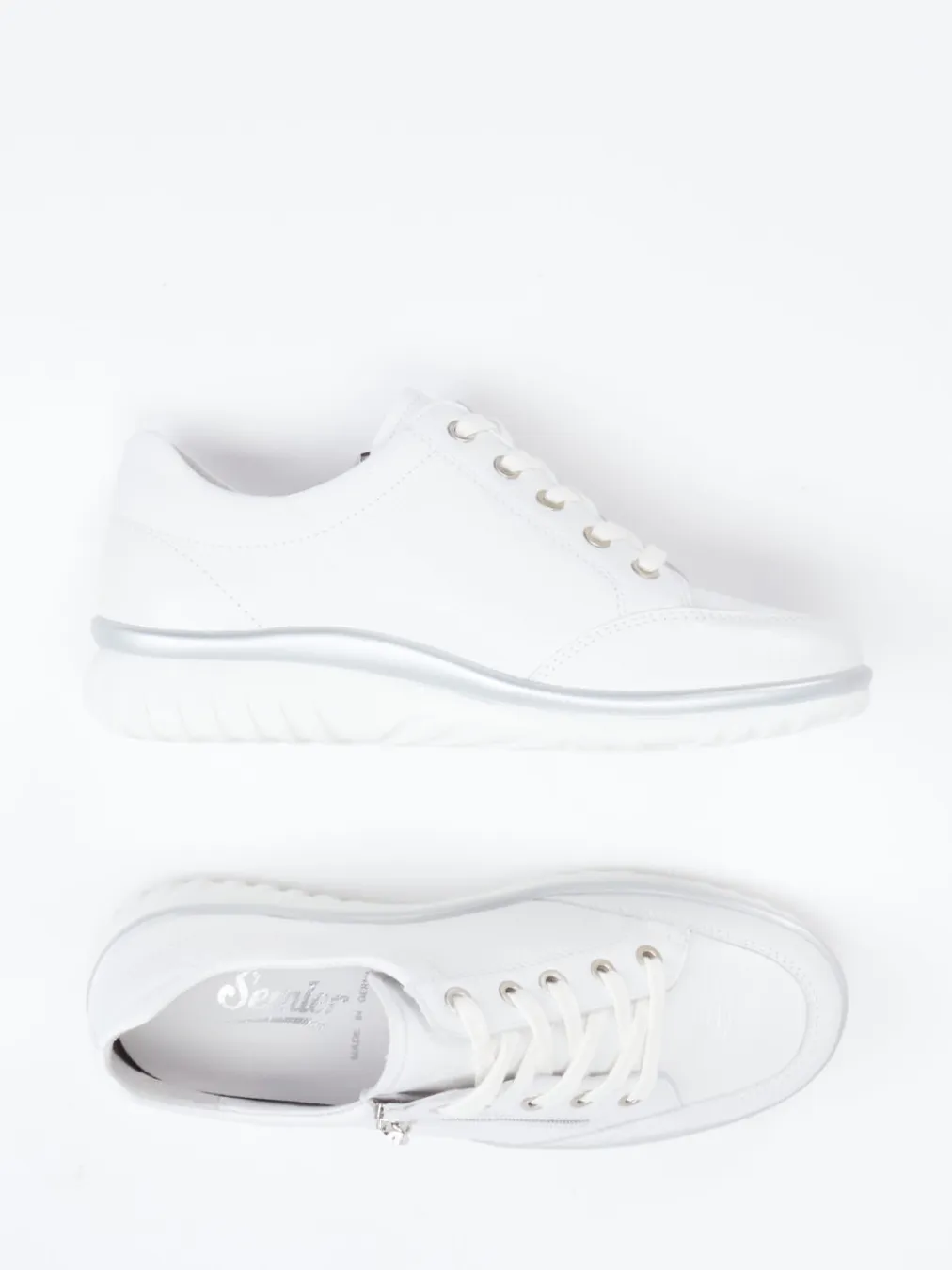 – Komfort-Sneaker aus Kalbleder in-Semler