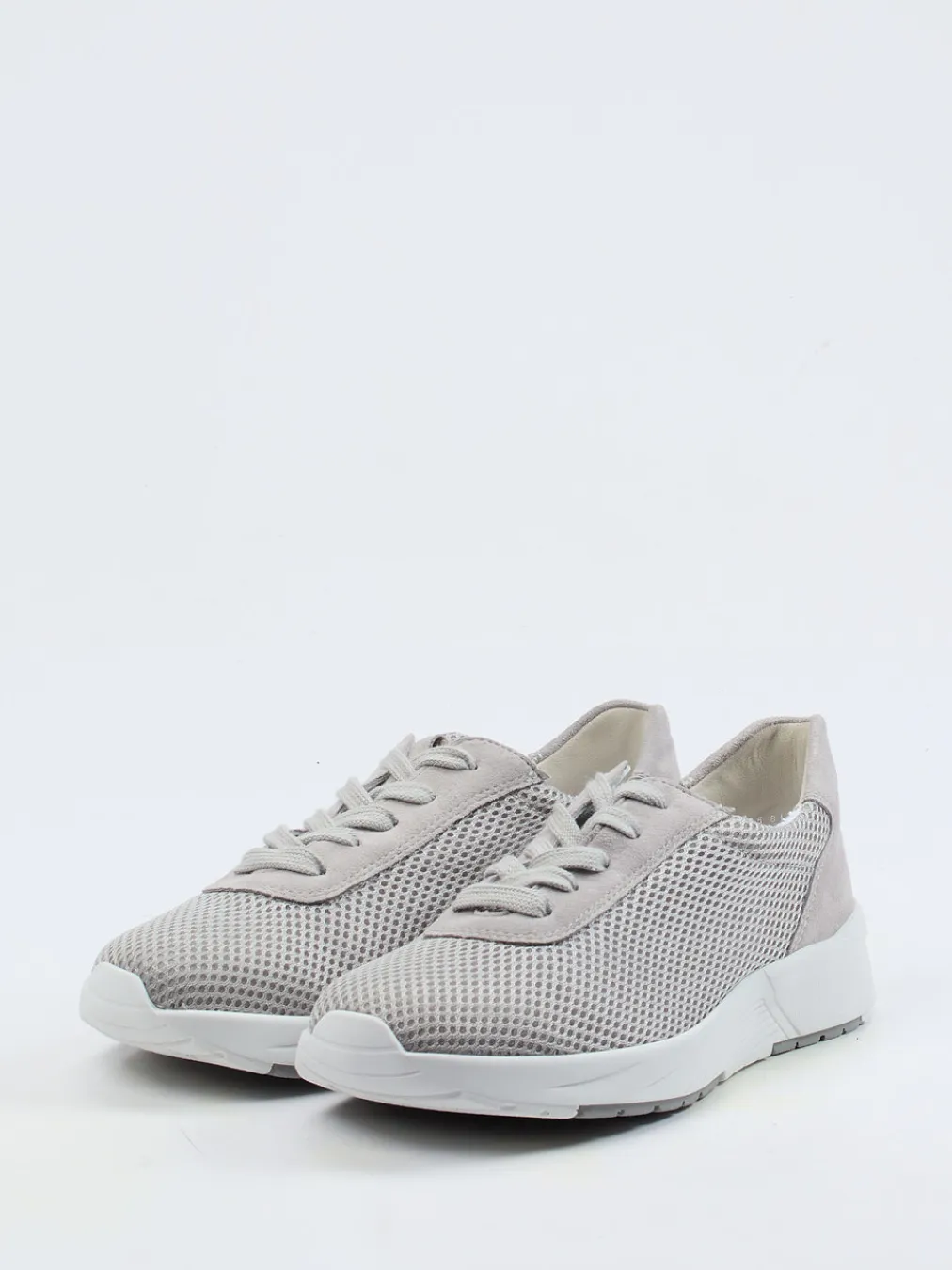 – Komfort-Sneaker aus Mesh und Veloursleder Hell-Semler Best