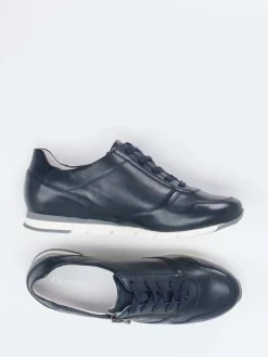 – Komfort-Sneaker aus Kalbleder Dunkel-Semler Discount