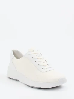 – Komfort-Sneaker aus Mesh und Kalbleder Creme-Semler Sale