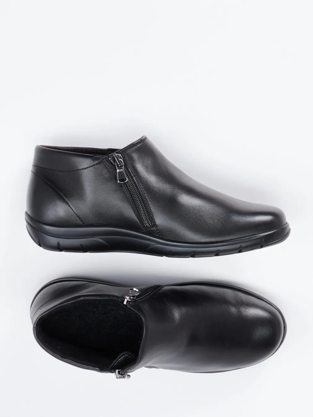 – Komfort-Stiefelette aus Kalbleder-Semler Clearance