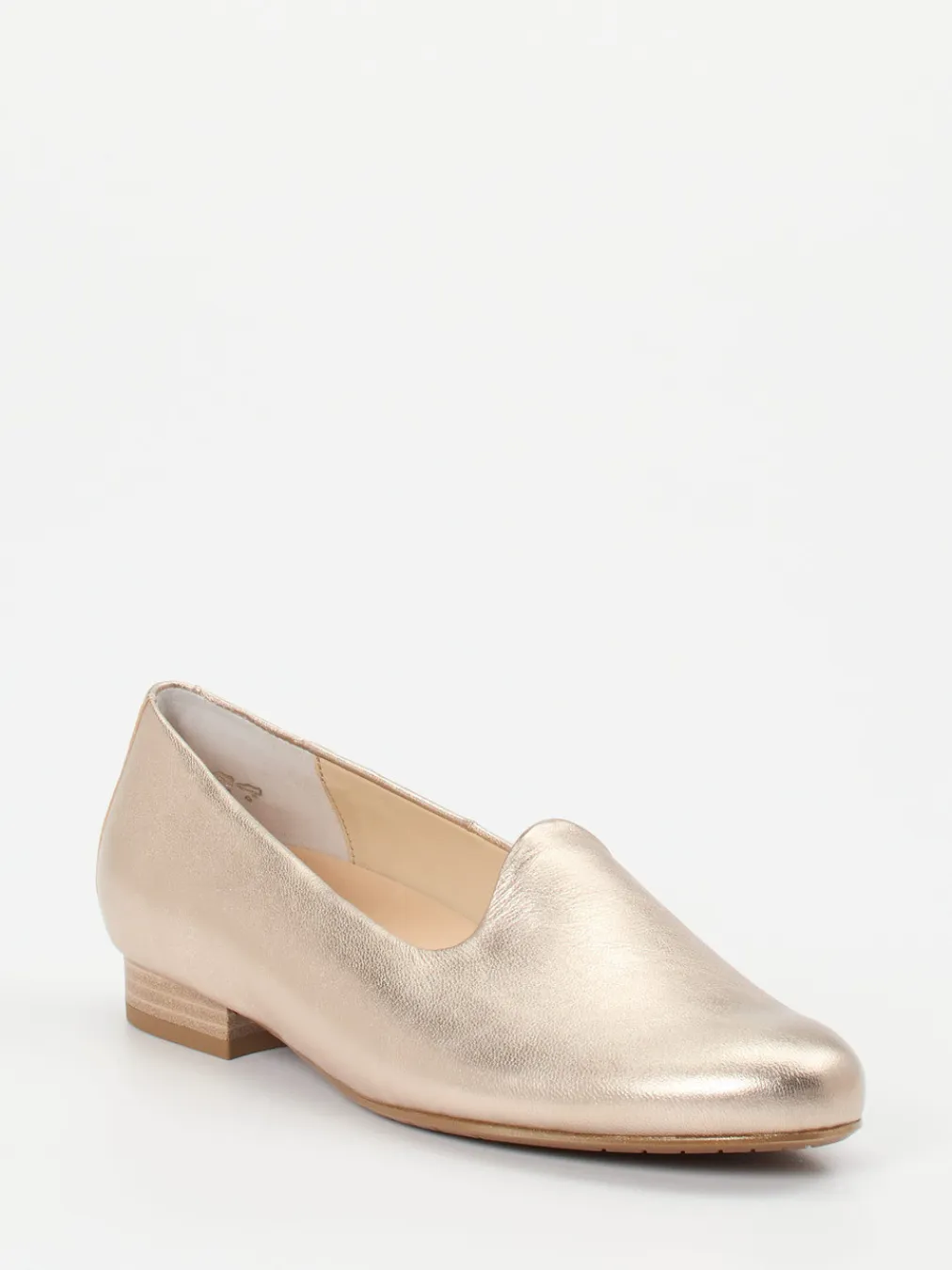 – Slipper aus Metallicleder in-Semler