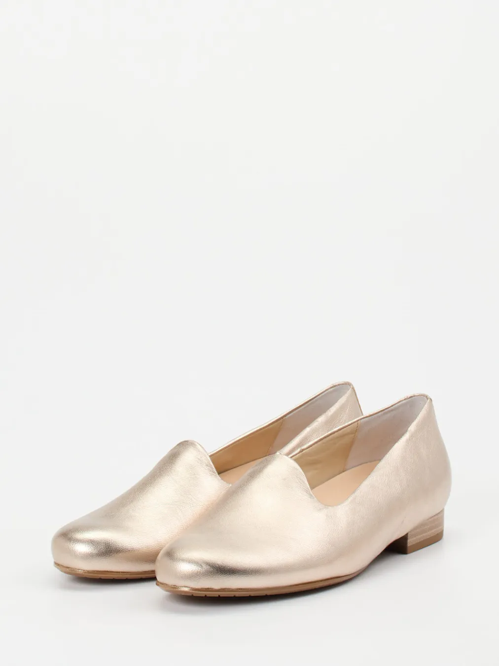 – Slipper aus Metallicleder in-Semler