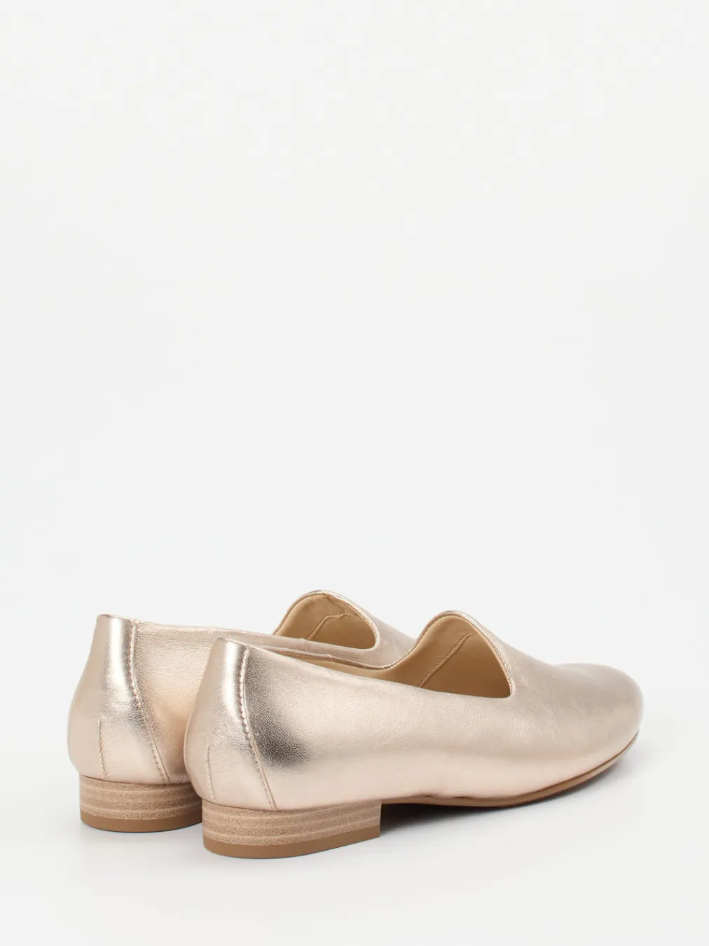 – Slipper aus Metallicleder in-Semler