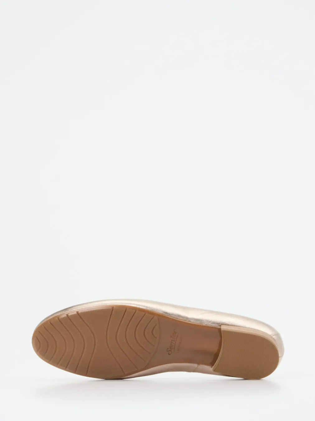 – Slipper aus Metallicleder in-Semler