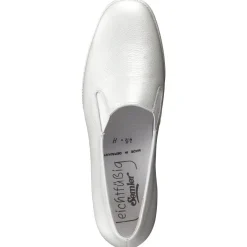 – Slipper aus Metallicleder in-Semler Outlet