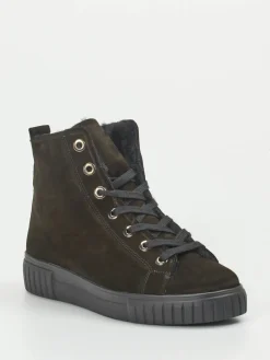 – Stiefelette aus Nubukleder in-Semler Sale