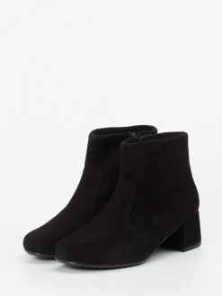 – Stiefelette aus Veloursleder-Semler New