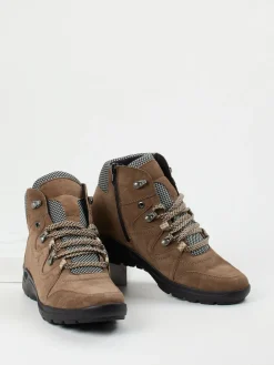 – Wanderboots aus Veloursleder mittel-Semler Outlet