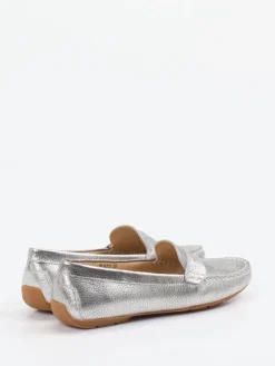 – Penny Loafer aus Metallic-Kalbleder lber-Si Online