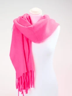 Simone Bruns – Fransenschal aus Kaschmir Neon-Simone Bruns Cashmere Couture New