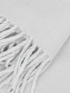 Simone Bruns – Fransenschal aus Kaschmir hell-Simone Bruns Cashmere Couture