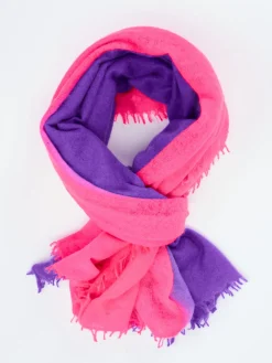 Simone Bruns – Schal aus Kaschmir in Pink-Violett-Simone Bruns Cashmere Couture Discount