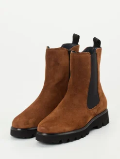 – Chelsea-Stiefeletten aus Veloursleder-Sioux New