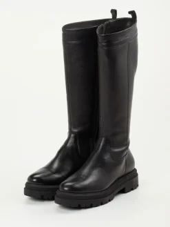 – Kniehohe Stiefel aus Kalbleder-Sioux