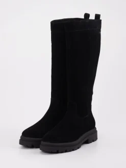 – Langschaftstiefel aus Veloursleder-Sioux Clearance