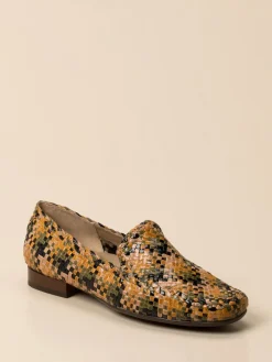 – Loafer aus Flechtleder mehrfarbig-Sioux