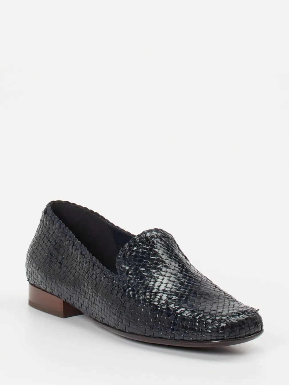 – Loafer aus Flechtleder in Navy-Sioux Clearance